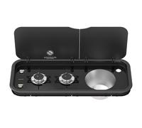 Campervan Hob Sink Thetford Topline Series 111 Longside Black Glass Compact 12v