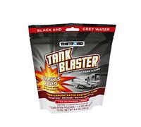 Thetford Tank Blaster - Level Sensor Cleaner - Black & Grey Waste Water Holding Tanks & Portable Tanks Cleaner - 4 x 1.6 oz Packets Thetford - 96527,White