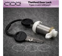 Thetford Lock SC234 White - Service Door for 2-Cassette Toilet Caravan/Motorhome 1683157