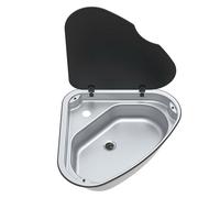 Thetford Triangular Sink Bowl Left Hand Series 33 Stainless Steel Motorhome Boat