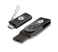 Thetis Fido U2F Security Key with Type C Adapter Two-Factor Authentication Extra Protection and Compatible with Windows/Linux/Mac OS, Gmail, Facebook, Dropbox, SalesForce, GitHub and More
