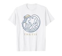 Thetis Greek Sea Nymph Goddess Ancient Mythology Value Graphic T-Shirt, Men, White, S