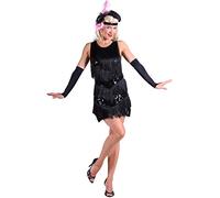 Thetru Peaky Blinders, 1920's Sequinned & Fringed Dress - Small 8/10