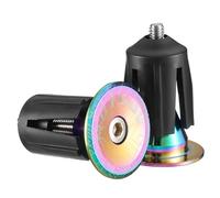 Thewasc 1 Pair Bicycles End Caps For Most Bicycles Mountain Part Aluminum Alloys Handlebars End Plug Handle Plug Caps