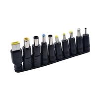 Thewasc 10 In 1 Laptop DC5521 Plugs Adapter Connector Tips For Laptop Power Supply With 5.5x2.1mm Female Sockets