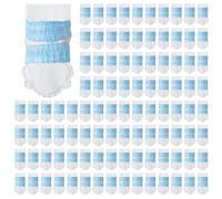 Thewasc 100 Disposables Dog Booties for Dog Pet Booties with Adjustable Bandage,Unstoppable Paws Protectors Dogs Foot Cover Pet Booties with Adjustable Bandage