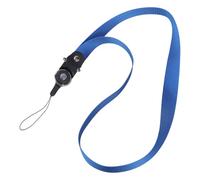 Thewasc 2 In 1 Detachable Rotating Lanyard Solid Color Striped 50cm Unique Stylish For Wallet Phone Case Badge Solid Color Striped Two-in-one Detachable Rotating Lanyardneck Phone