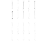 Thewasc 20pcs Electric Bike Cables Management Guides Durability Bike Derailleurs Cables For Electric Derailleurs Installations Cable Clip