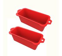 Thewasc 2Pcs Silicone Grease Cup Liners Reusable Grease Catcher Cup Liner Grills Tray Drip Pans Grilling Supply Silicone Liners