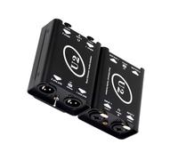 Thewasc 3.5mm 2 Channel Passive Elimination Box For Sound Equipment Ground Isolator Noise Filter For Different Sound Using Ground Isolator