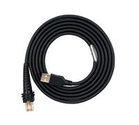Thewasc 300CM RJ45 To USB 2.0 Barcode Scanner Cable PVC Construction Extension Suitable For Enhancing Data Transfer Scanner Replacement
