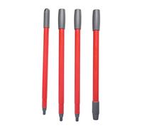 Thewasc 4PCS Metal Handle Replacement for Clean Mop with 4 Adjustable Sections for Cleaning Tasks at Home School Mop Rod Stick Only Rod with Extension Replacement