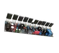 Thewasc 500W Single Channel Power Amplifier Board A1943/C5200 Transistors DC20-90V Wide For Professional Systems Power Amplifier For Speakers