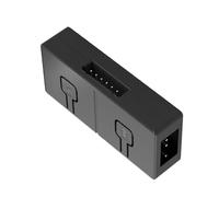 Thewasc 5V 3Pin ARGB Converter 5V To 12V Transfer 4Pin Light Fan Adapter Splitter Expansion For PC Chassis ARGB Adapter Cable