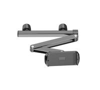 Thewasc Adjustable Car Headrest Phone Mount Compatibility Foldable Design Aluminum Alloy Construction Aluminum Car Phone Holder