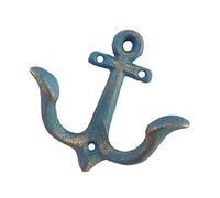 Thewasc Antique Styles Metal Anchors Hooks for Wall Decoration Heavy Duty Coat Hangers Sturdy Iron Hooks for Homes Party Decors Retro Anchors Party Decoration