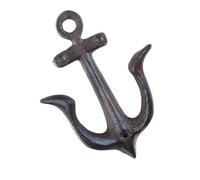 Thewasc Antique Styles Metal Anchors Hooks for Wall Decoration Heavy Duty Coat Hangers Sturdy Iron Hooks for Homes Party Decors Retro Anchors Party Decoration