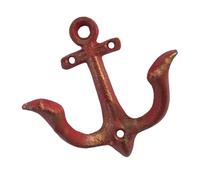 Thewasc Antique Styles Metal Anchors Hooks for Wall Decoration Heavy Duty Coat Hangers Sturdy Iron Hooks for Homes Party Decors Retro Anchors Party Decoration