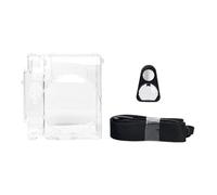 Thewasc Clear Protective Covers for Camera Case with Shoulder Strap Durability PC Shell Protective Case