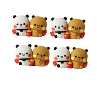 Thewasc Colorful Car Dashboard Toy PVC Car Decorations Set Auto Decors Collection Multiple Styles for Vehicle Interior Styling Car Dashboard Decors Set