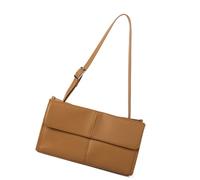 Thewasc Delicate Korean Retro Shoulder Bag Premium PU Leather Multi Compartment Organizers Adjustable Strap Daily Essential Luxury Small Handbags