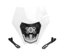 Thewasc Dirt Bike Headlight Dirtbike LED Headlights Kit Motorcycle For Head Lamp Light Kit For Most Dirt Pit B Front Headlights Assembly Set