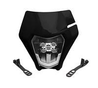 Thewasc Dirt Bike Headlight Dirtbike LED Headlights Kit Motorcycle For Head Lamp Light Kit For Most Dirt Pit B Front Headlights Assembly Set