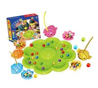 Thewasc Educational Bees Beads Fishing Toy For Children With Color Recognition And Compact Storage Non Toxic Learning Toy