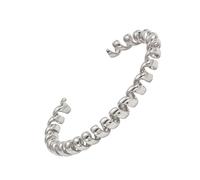 Thewasc Elegant Spring Coil for Women Stainless Steel Open Bangle Minimalist Design Jewelry Any Occasion Adjustable Women's Fashion Jewelry Gift