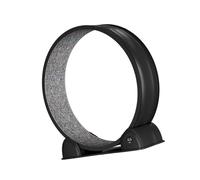 Thewasc Extra Large Cats Treadmill with 110cm Diameter Quiet Operations Pet Running Wheel for Heavy Cats Up to 12kg Exercise Quiet Running Wheel for Pet