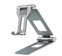 Thewasc Foldable Cellphone Holder Tablet Cradle Angles Height Adjustable Tabletop Phone Holder