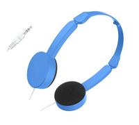 Thewasc Folding Kids Headsets With 3.5mm Plug Comfort Fit Over Ear Earphones Foldable Easy Storage Headsets For Boys And Girls Kids Headphones