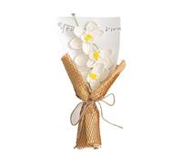 Thewasc Hand-knitted Yarn Crochet Butterfly Bouquet Handmade Decorative Wedding Home Table Creative Decorate