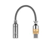 Thewasc Headphone Adapter Sound Conversion Type C To 3.5mm Supporting 384kHz And 24bit Sound Output For Superior Music