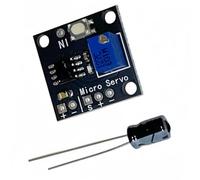 Thewasc High Performances SG90 Servos Driver Board Servos Circuit Module Enhanceds Heat Dissipation And Space Saving Adjustable Angle Driver Board