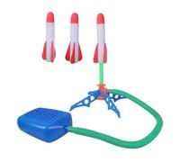 Thewasc Kid Air Rockets Foot Toy Sport Game Jump Stamp Outdoor Child Playset Toy Pressed Rockets Pedal Game Air Planes