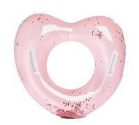 Thewasc Love Heart Shape Float Swimming Pool Hoop Swim Float Rings Inflatable Swim Rings Inflatable Pool Swimming Hoop