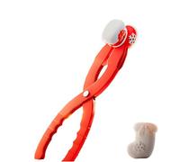 Thewasc Lovely Snow Ball Maker SnowFight Game Accessory for Kids Outdoor Winter Activity and Sand Modeling Tongs Kids Fight Toy