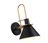 Thewasc Modern Wall Sconce Iron Construction Simple Installation Bedside Lighting Solution Hotel Cafe Living Space Decorating Modern Bedroom Wall Light