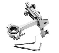 Thewasc Motorcycle Phone Holder 360 Degree Rotating Scooter Handlebar Mounted Aluminum Mobile Cradles Shockproof Stand Waterproof Holder For Motorcycles