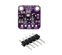 Thewasc Plug & Play HTU21D-F High-Accuracy Sensorings Board For Microcontroller Climate Control Projects High Precisions Humidity Sensorings
