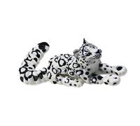 Thewasc Portable Unique Snow Leopards Fidgets Toy Interactive Stress Relief for Kids and Adults 3D Printing Splicing Sensory Desk Companion for Adults