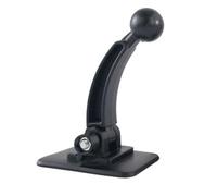 Thewasc Professional 17mm Head Car Mount Charging Compatible Flexible PVC Base For Dashboard & Windshield Versatile Phone Holder