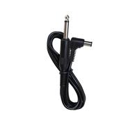 Thewasc Professional 6.35mm Power Cord Cable Line Connector Supply Accessories Tattooing Machine Hook Motor Line Replacement Tattooing Machine Adapter Cable