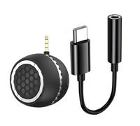 Thewasc Small Phone Loudspeaker 3.5mm Plug Rechargeable Portable Sound Loudspeaker For Outdoor Car Travel Smartphone Tablet Outdoor