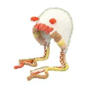Thewasc Soft Plush Monsters Hat Festives Celebrations Plush Hat Travel Essential Hat Suitable For Children