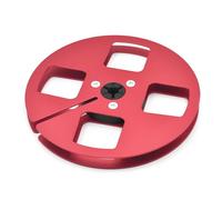 Thewasc Stable 5inch Empty Reel For Tape Machines Aluminum 4 Hole Design To Deck Replacement Part