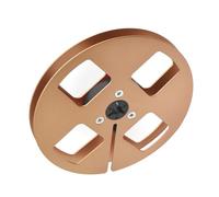 Thewasc Stable 5inch Empty Reel For Tape Machines Aluminum 4 Hole Design To Deck Replacement Part