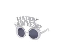 Thewasc Stylish 2025 New Year Celebration Glasses Snowmans Glasses Costume Glasses Christmas Party Accessories