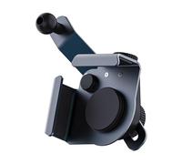 Thewasc Upgraded Car Phone Holder Height Adjustable Aluminum Brackets Vehicle Mount For Curved Dashboards 17mm Clamp Curved Screen Car Mount Accessory